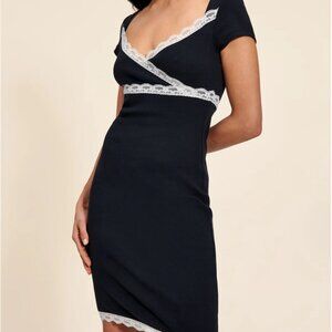 Rouje Amel Bodycon Black Dress